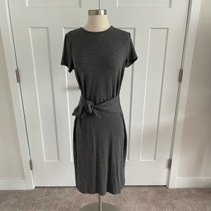Time and Tru Gray MIDI Dress size Small